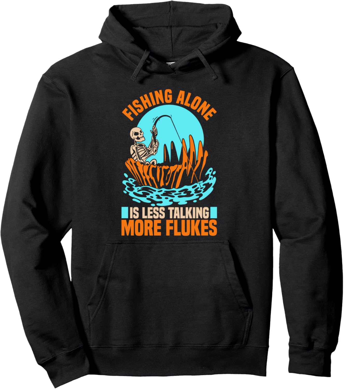 

Худи Fisherman Fish Catcher Fisher Fishing Rod Fluke Fishing Hoodie, черный Fluke Fishing Gear