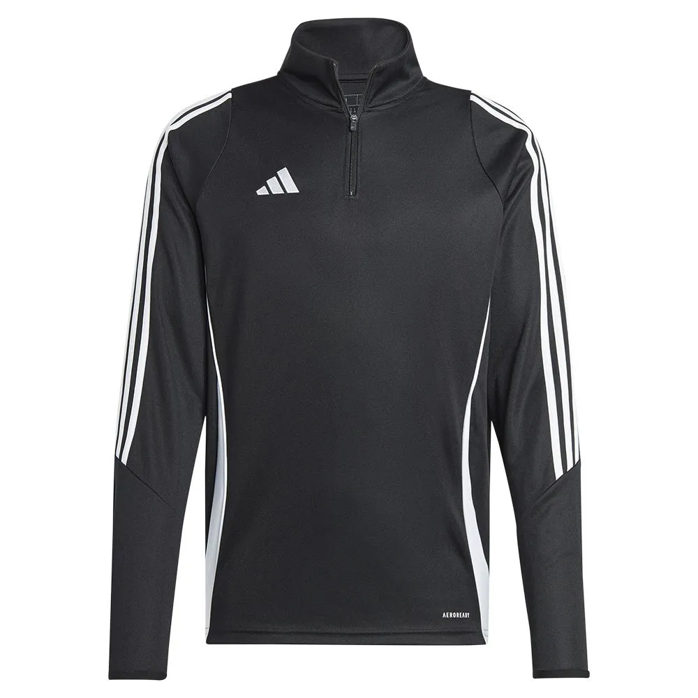 Толстовка adidas Tiro24 half zip, черный — фото 3