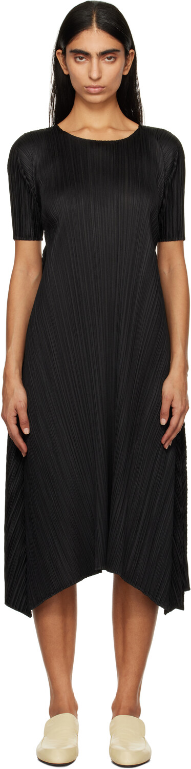 

Эффектное квадратное платье миди PLEATS PLEASE ISSEY MIYAKE