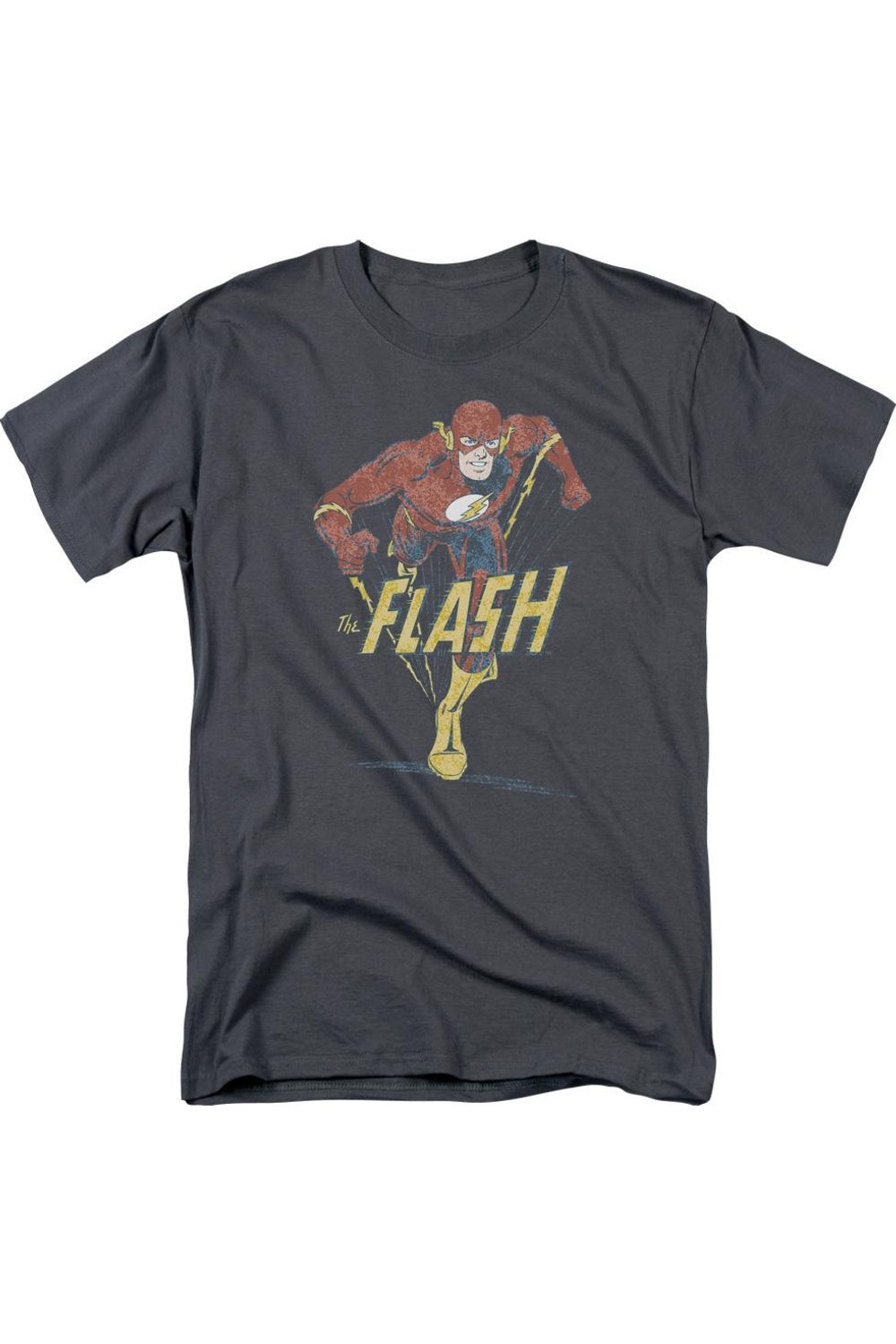 

Футболка с коротким рукавом для взрослых DC Comics Flash Desaturated Flash Gildan, цвет charcoal