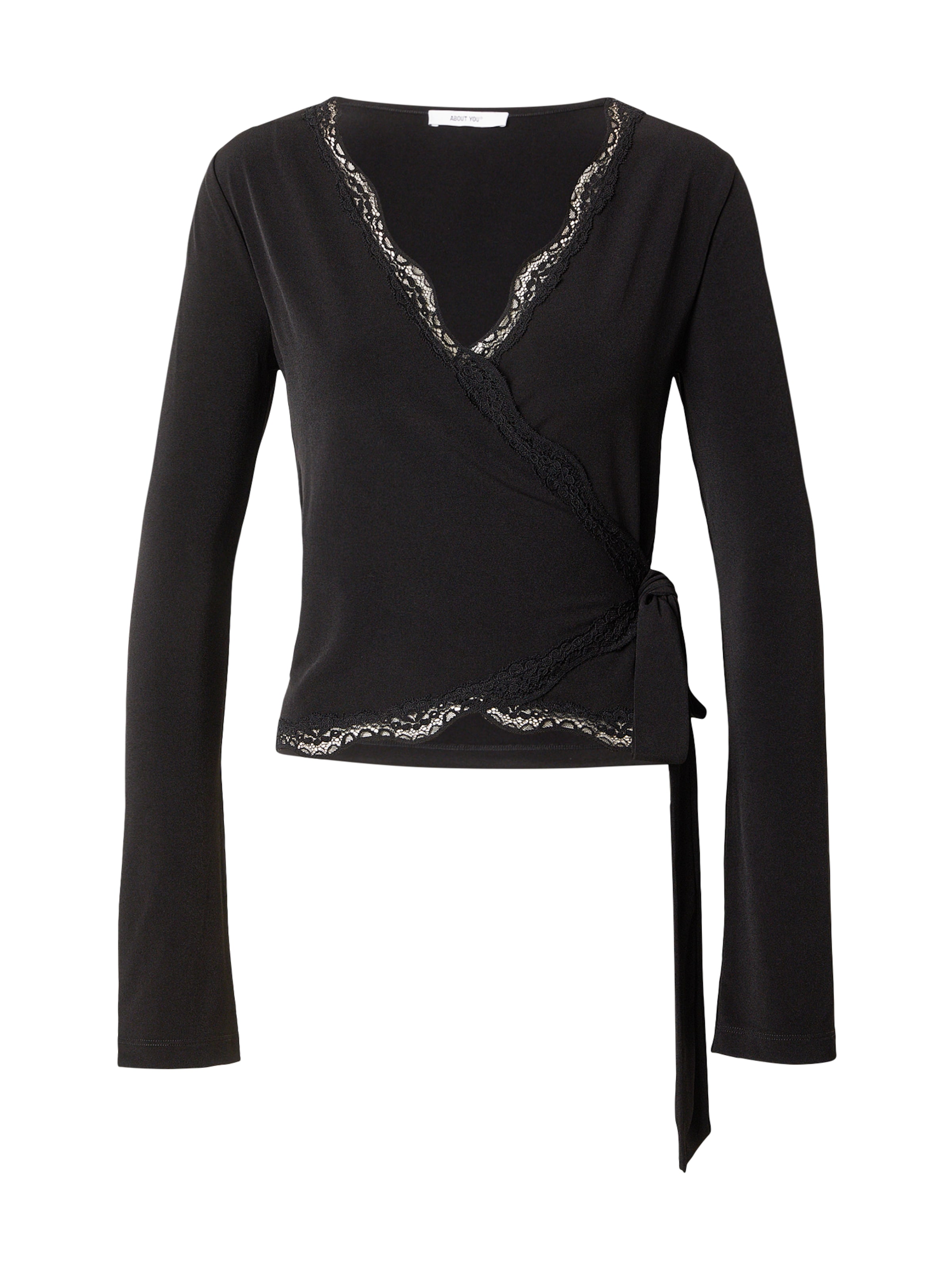 

ABOUT YOU Лонгслив в черном цвете