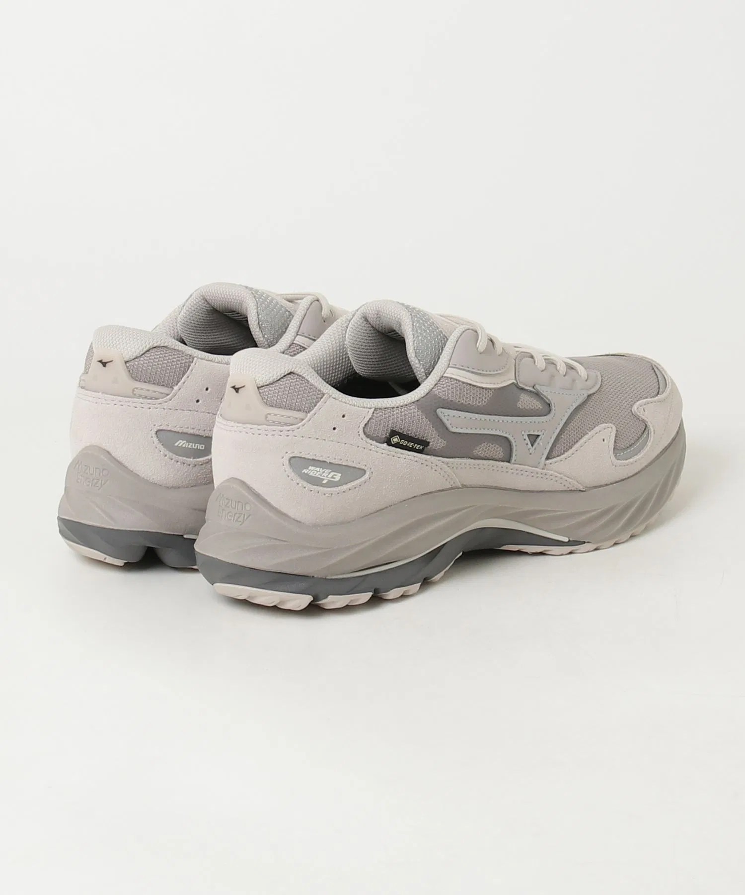 Мужские кроссовки MIZUNO WAVE RIDER B GTX бежевые — фото 2