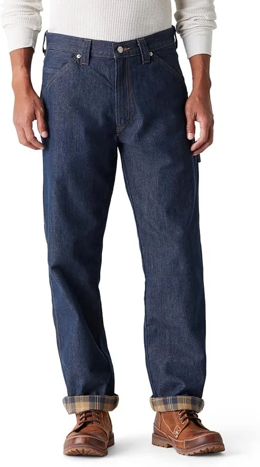 Джинсы Levi Strauss Signature Gold, цвет Indigo Rinse - Flannel Lined