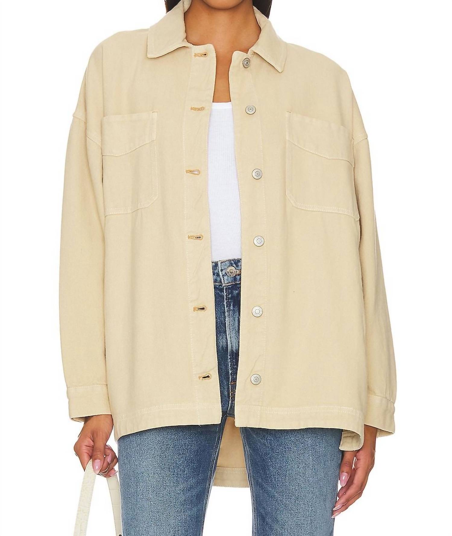 

Куртка Madison City Twill цвета Camel Free People