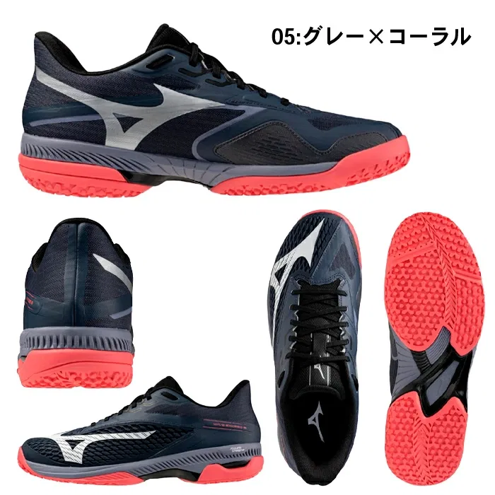 Теннисные кроссовки «Wave Exceed 6 OC» от Mizuno — фото 3