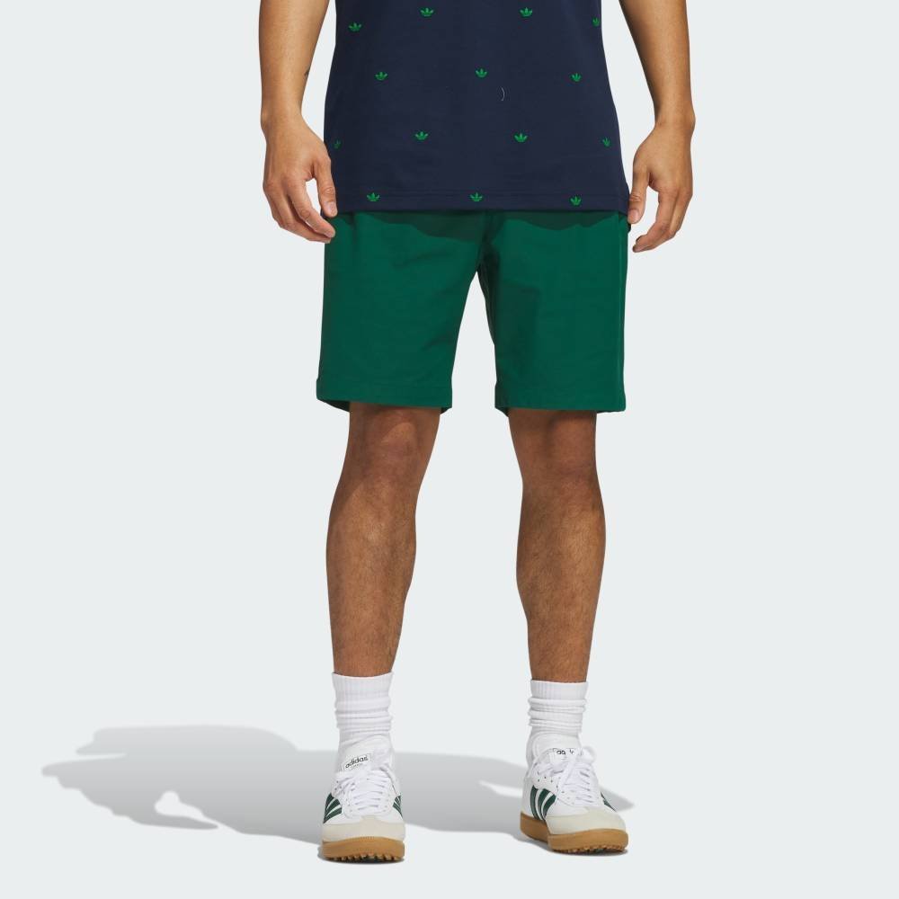 Шорты Twist Weave с водоотталкивающими тремя полосками Adidas, green