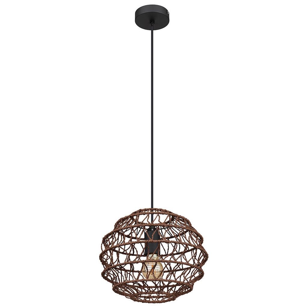 

Подвесной светильник, металл, темно-коричневый, Е27, D 29 см. Globo Lighting