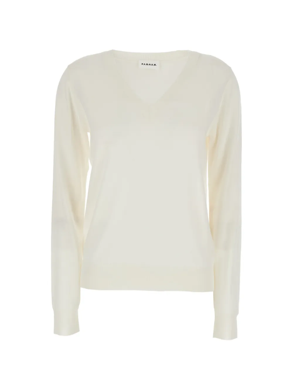 

Джемпер с V-образным вырезом P.A.R.O.S.H., бежевый