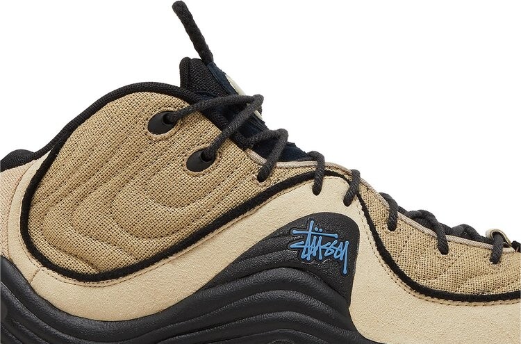 Кроссовки Stussy x Air Penny 2 'Rattan Limestone', коричневый — фото 2