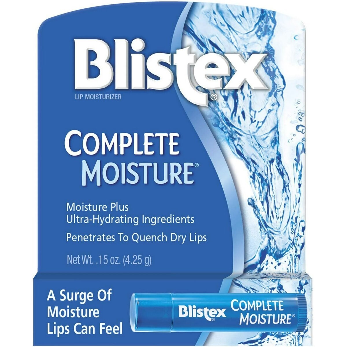 

Blistex, Интенсивно увлажняющий бальзам для губ Complete Moisture, 4,25 г