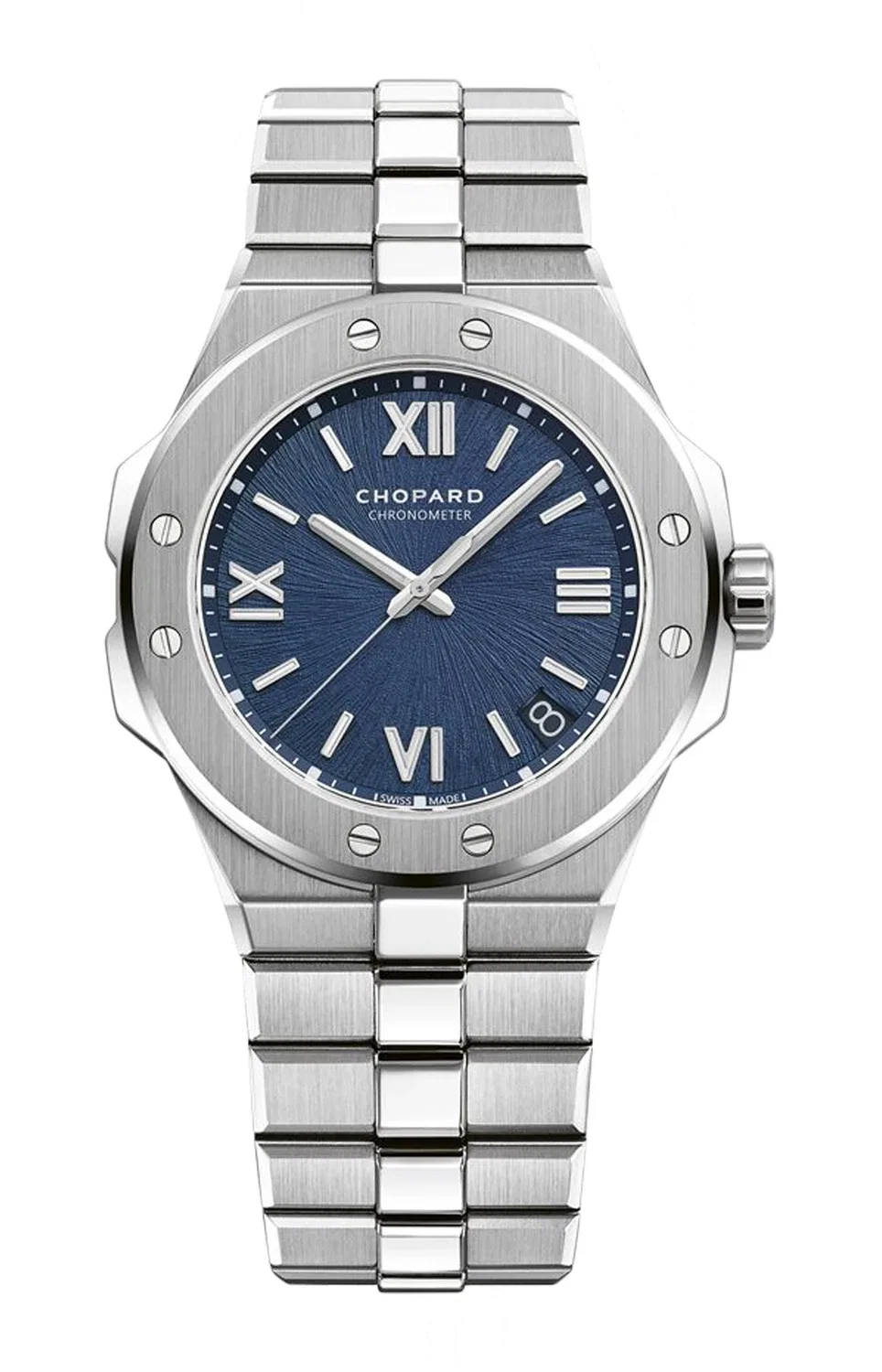 ALPINE EAGLE LARGE 41 ММ, АВТОМАТИЧЕСКИЙ ЗАВОД, CHOPARD LUCENT STEEL A223 - 298600-3001, черный