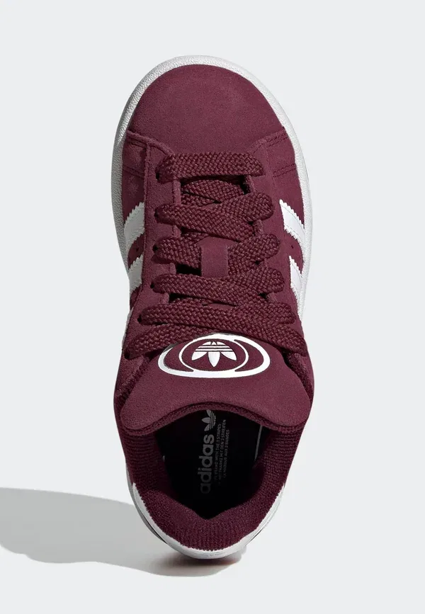 Кроссовки Campus Adidas Originals, бордово-бело-бежевый — фото 3