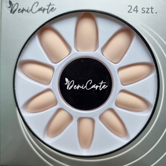 

Типсы для искусственных ногтей с клеем, 24 шт. Deni Carte
