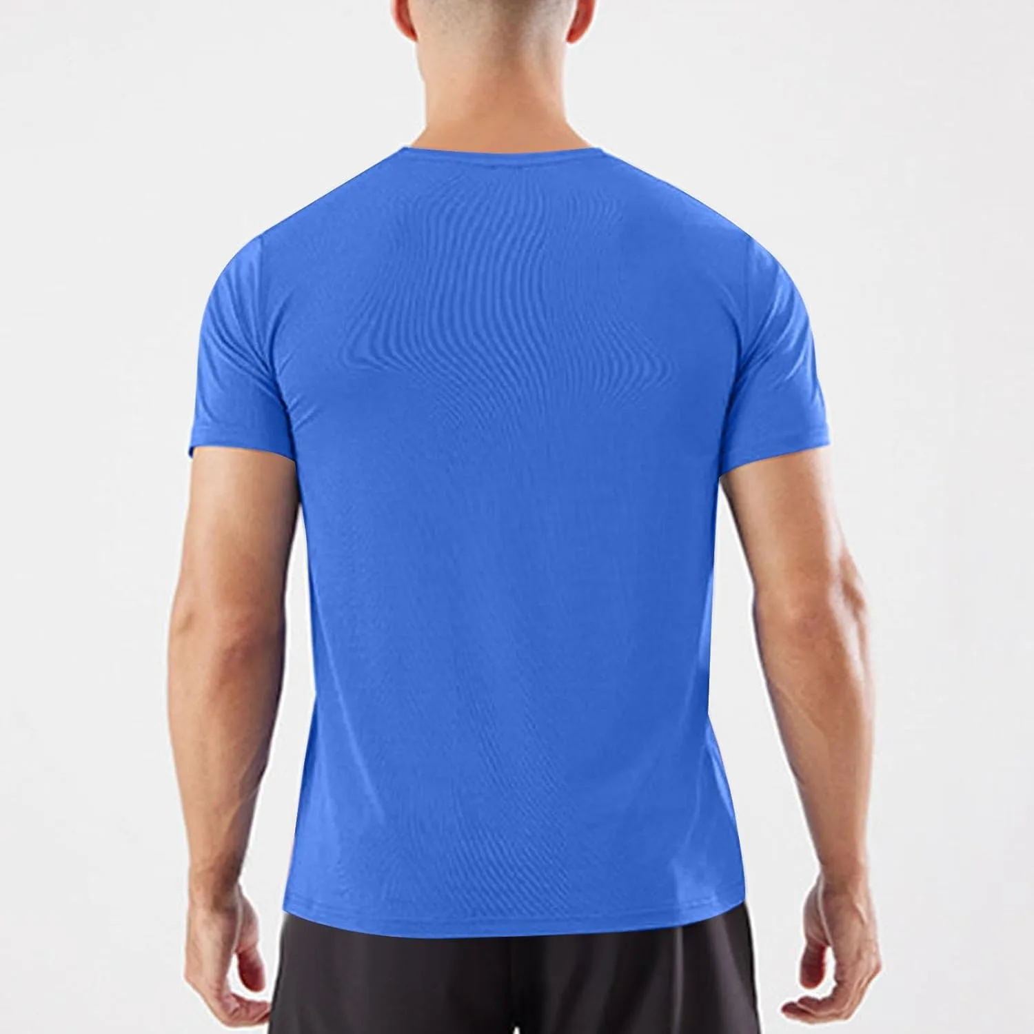 Мужская футболка для тренировок Loose Fit Quick Dry Moisture Wicking — фото 4