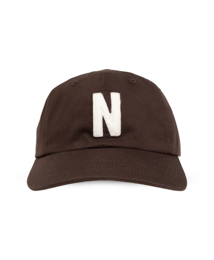 

Кепка с козырьком Norse Projects, коричневый