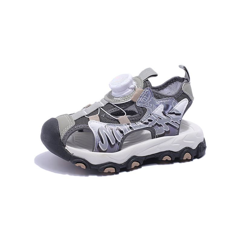 

Противоскользящая дышащая пляжная обувь для детей KUPE, серый