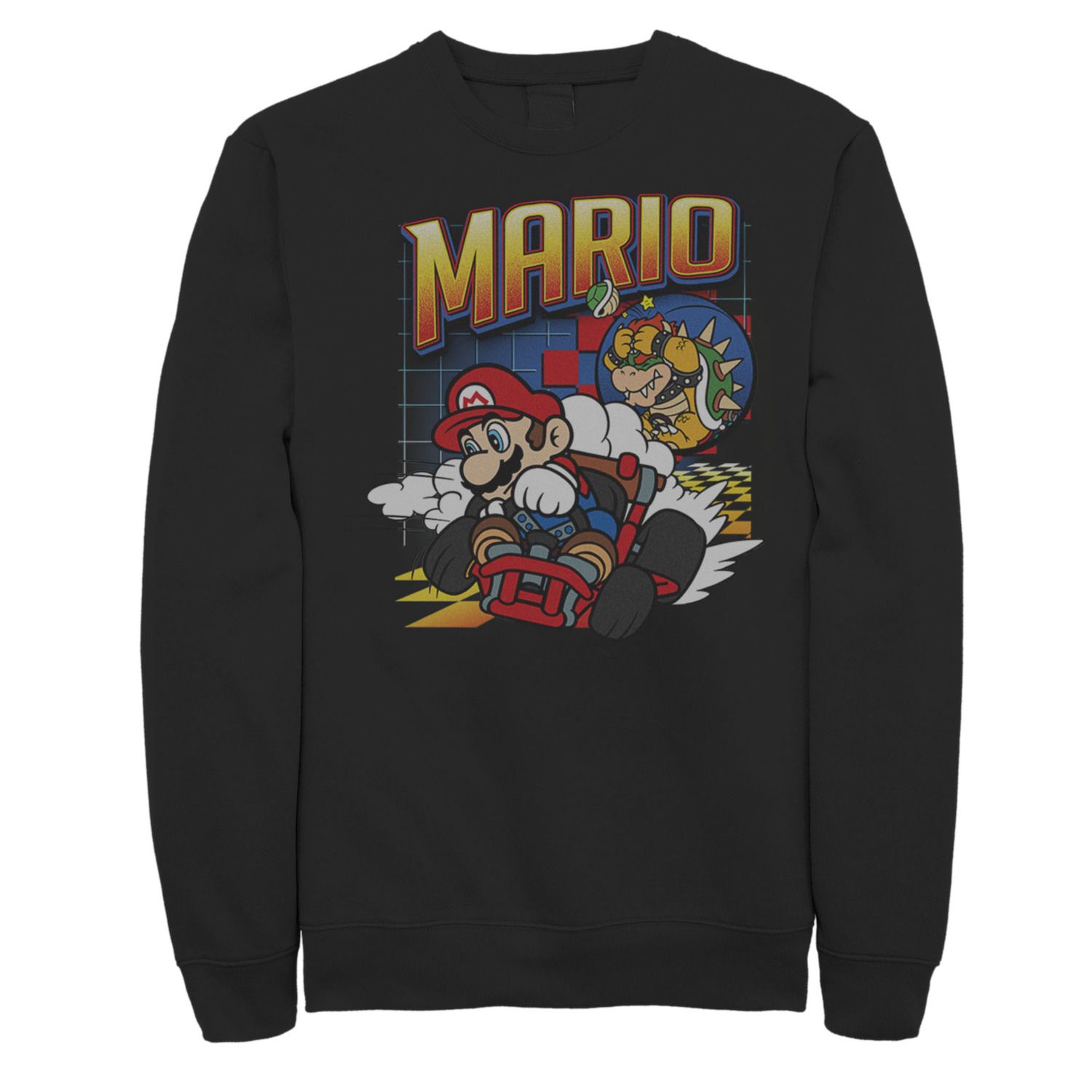 

Мужская флисовая куртка Nintendo Mario Kart Bowser Mario Racing Licensed Character