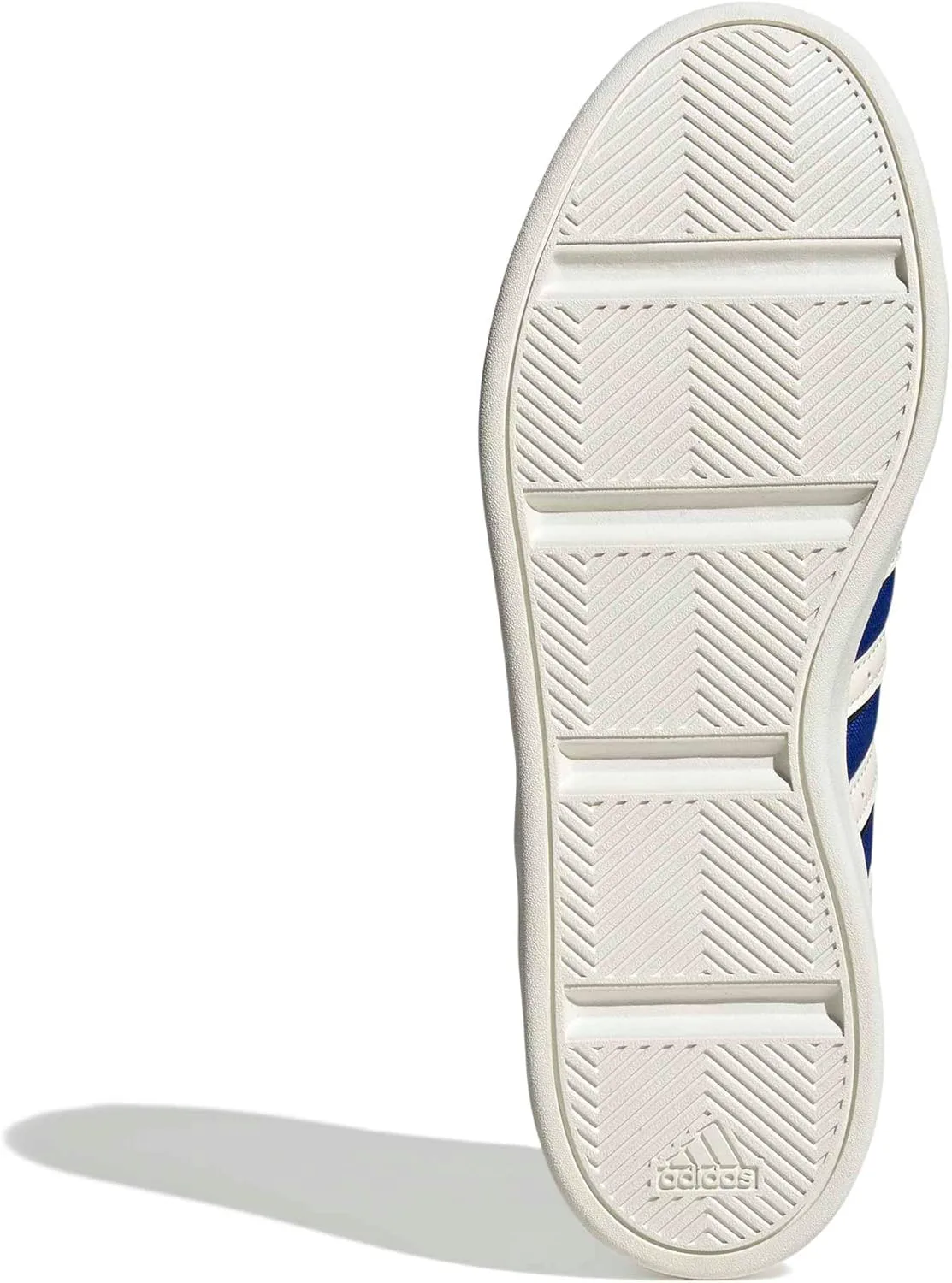 Кроссовки Adidas Mens Aspyre 3-Stripes, белый/синий/черный — фото 3