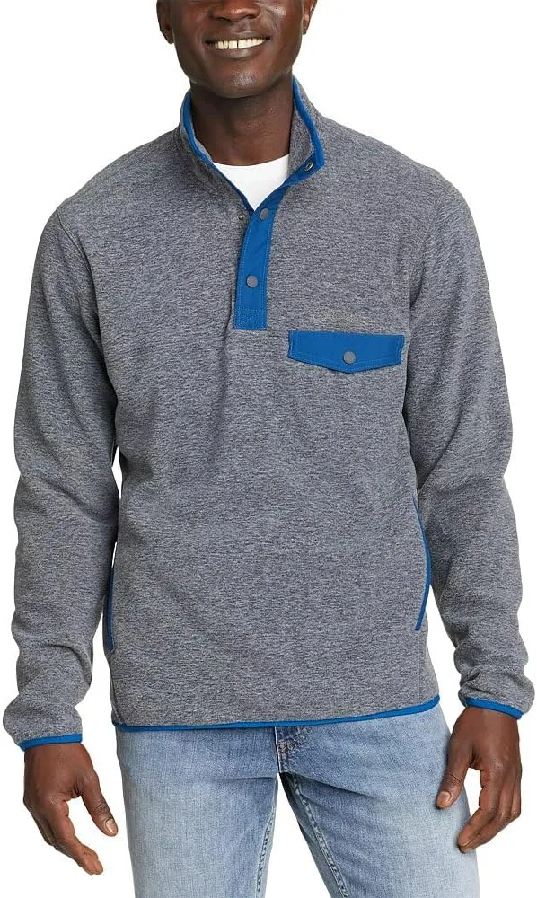 

Eddie Bauer мужская флисовая кофта с длинным рукавом и застежкой