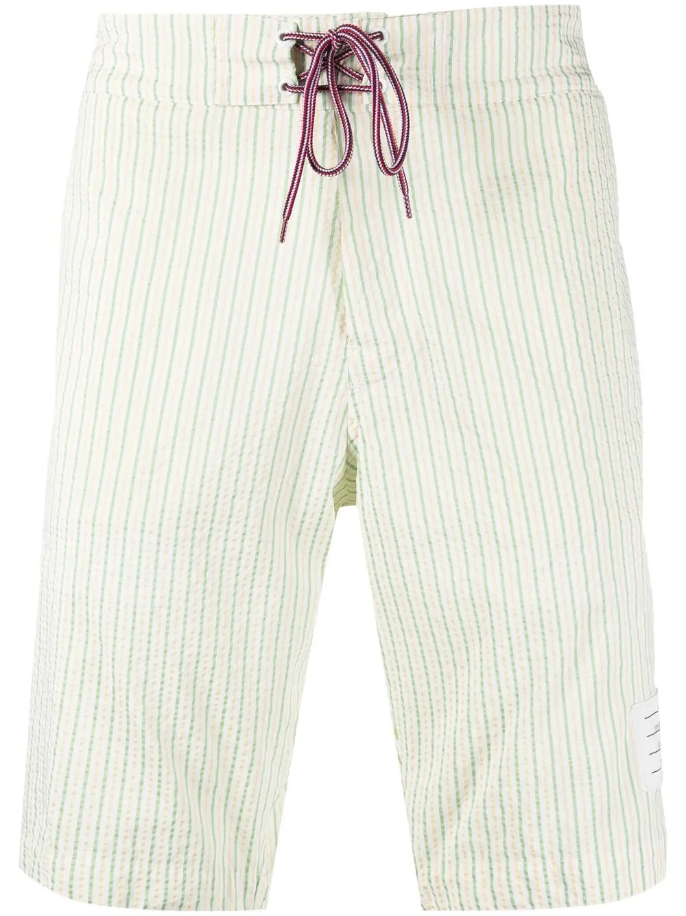 

Плавки-шорты в полоску THOM BROWNE, зеленый
