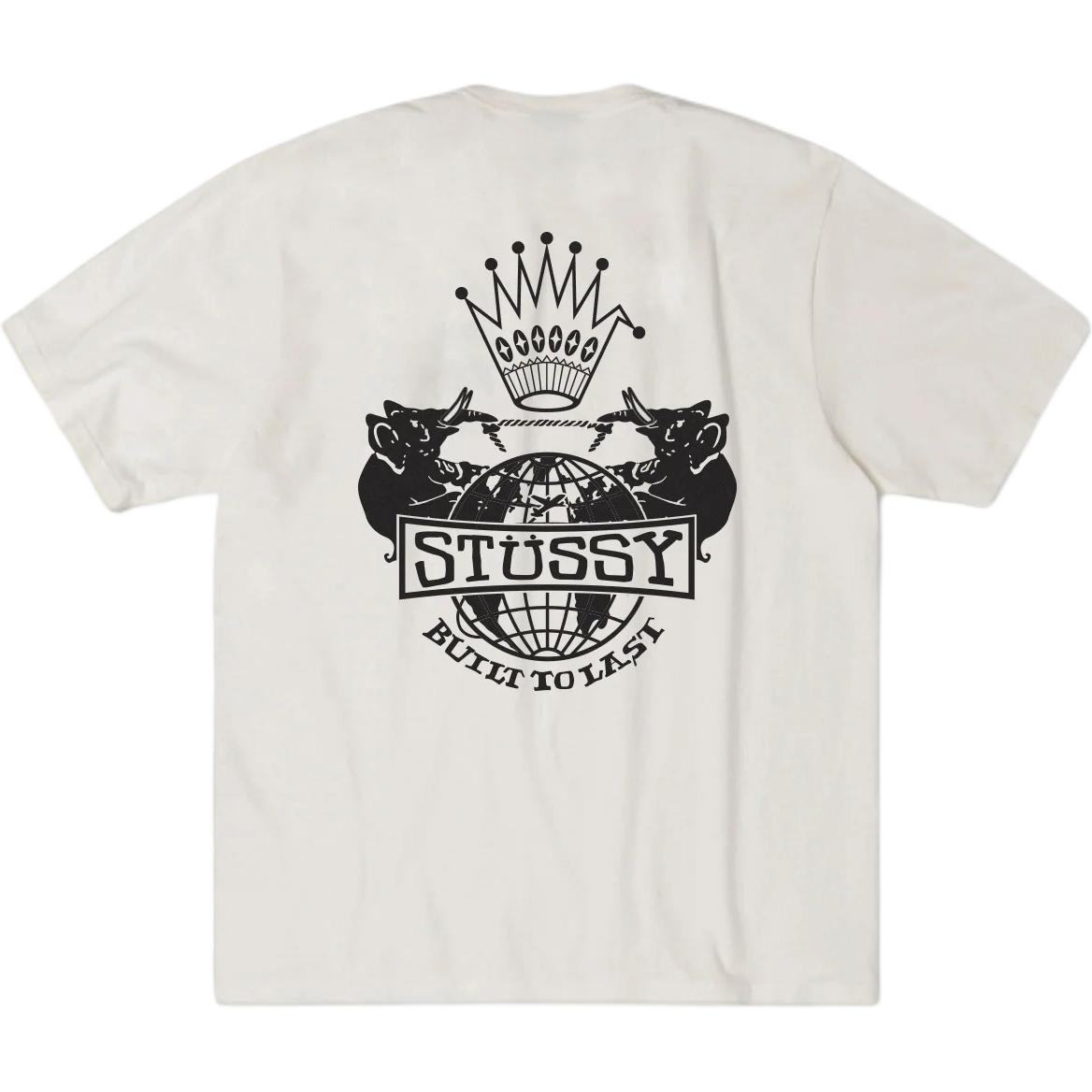 Футболка Stüssy с принтом Stussy, оранжевый — фото 4