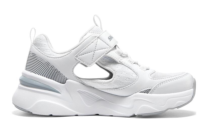 Кроссовки Bobs Kids Lifestyle GS Low-top Белый/Серый Skechers — фото 2