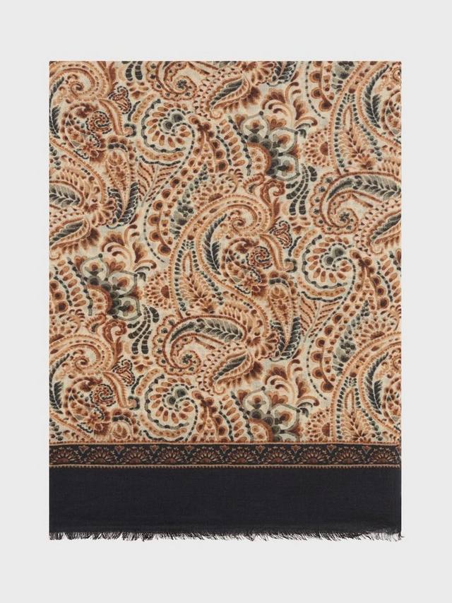 

Шарф Raphaela Paisley из чистой шерсти Gerard Darel, Natural