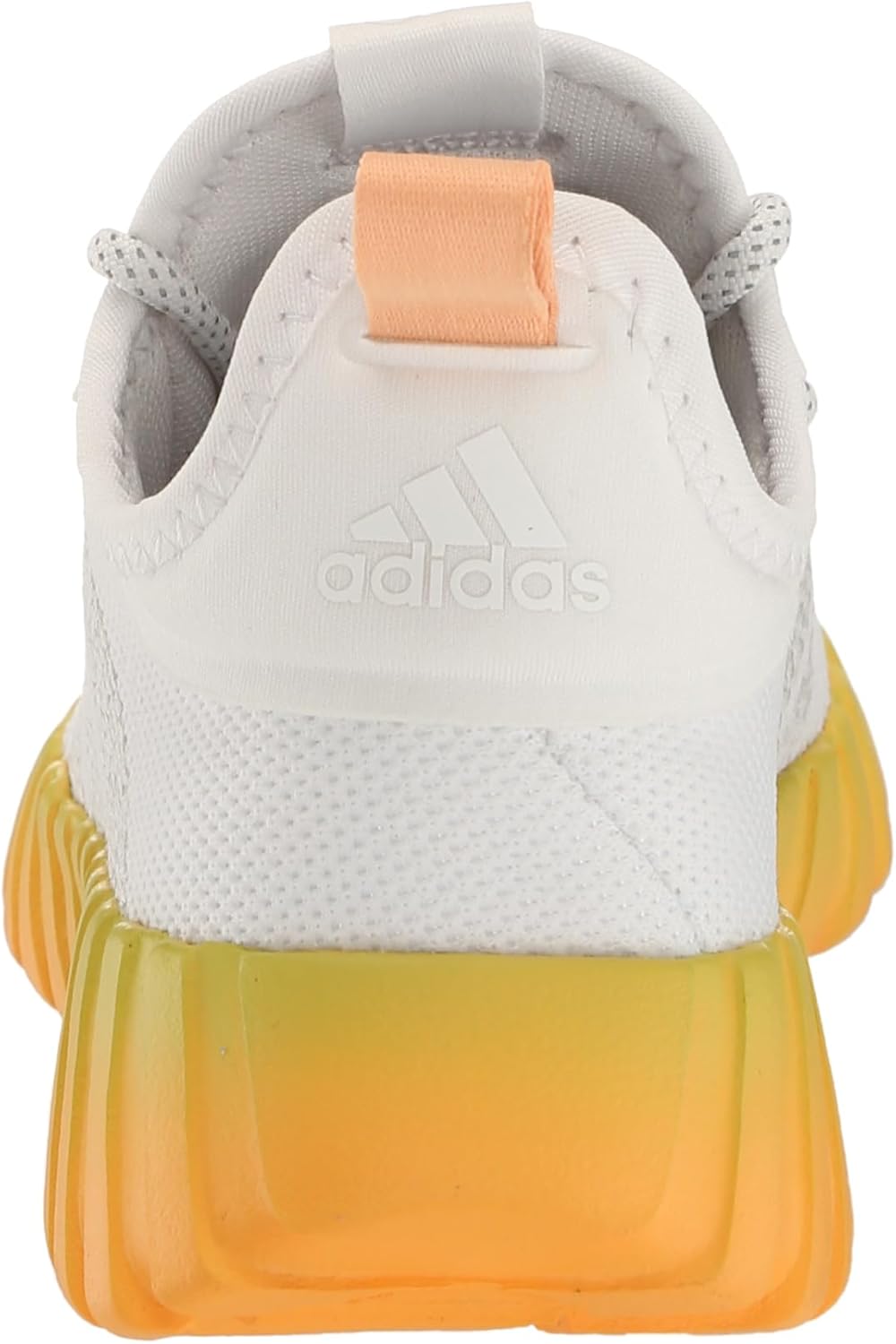 Детские кроссовки Adidas Kaptir Flow (унисекс), белый/оранжевый — фото 3