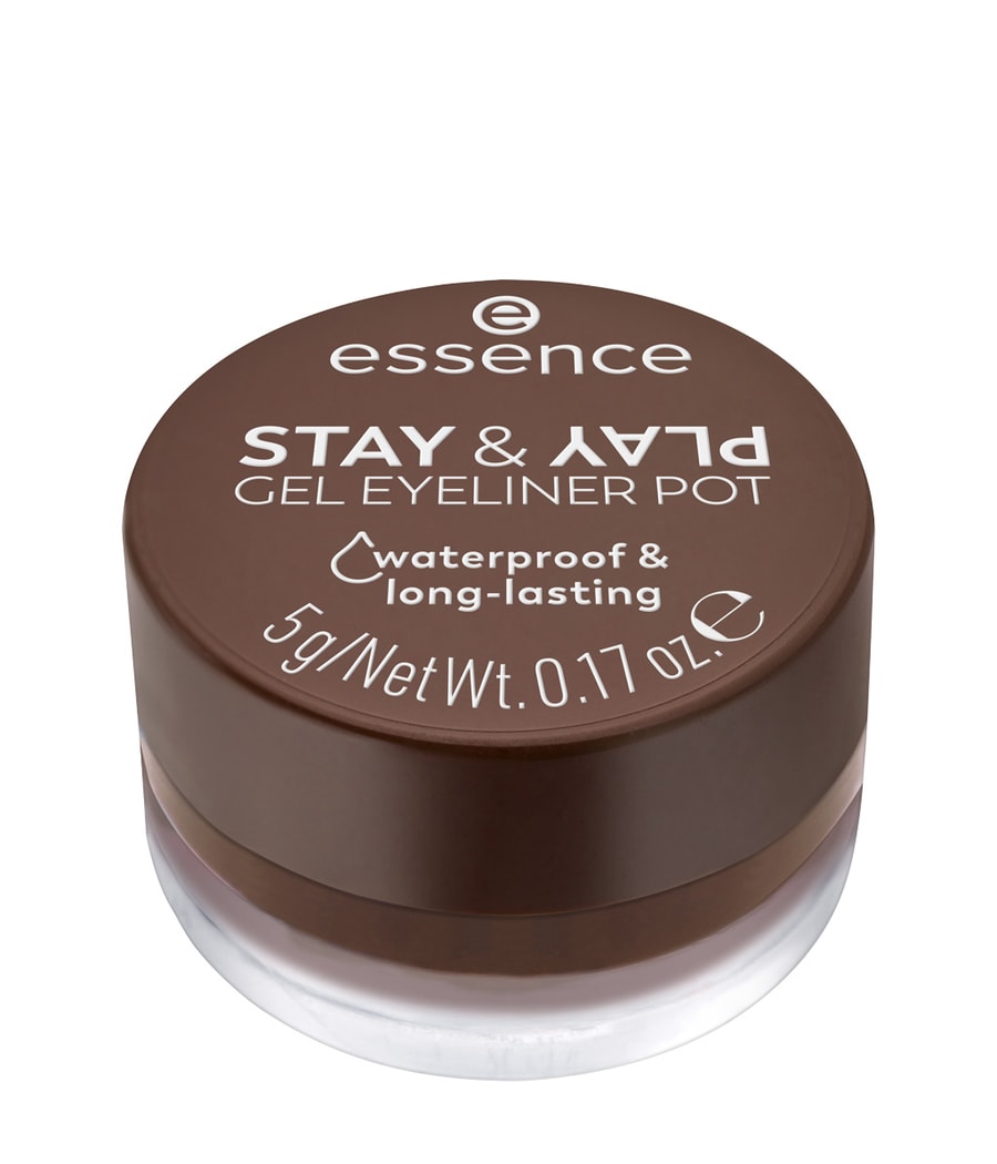 

Подводка для глаз essence STAY & PLAY Gel Eyeliner Pot, Nr. 02 - Brown, 5g