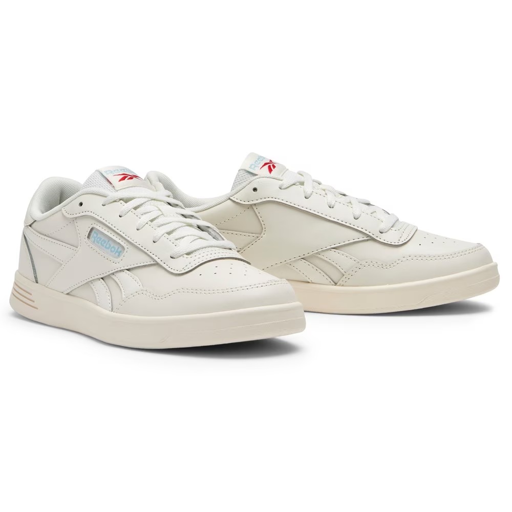 Кроссовки Court Advance от Reebok, chalk/blue/red