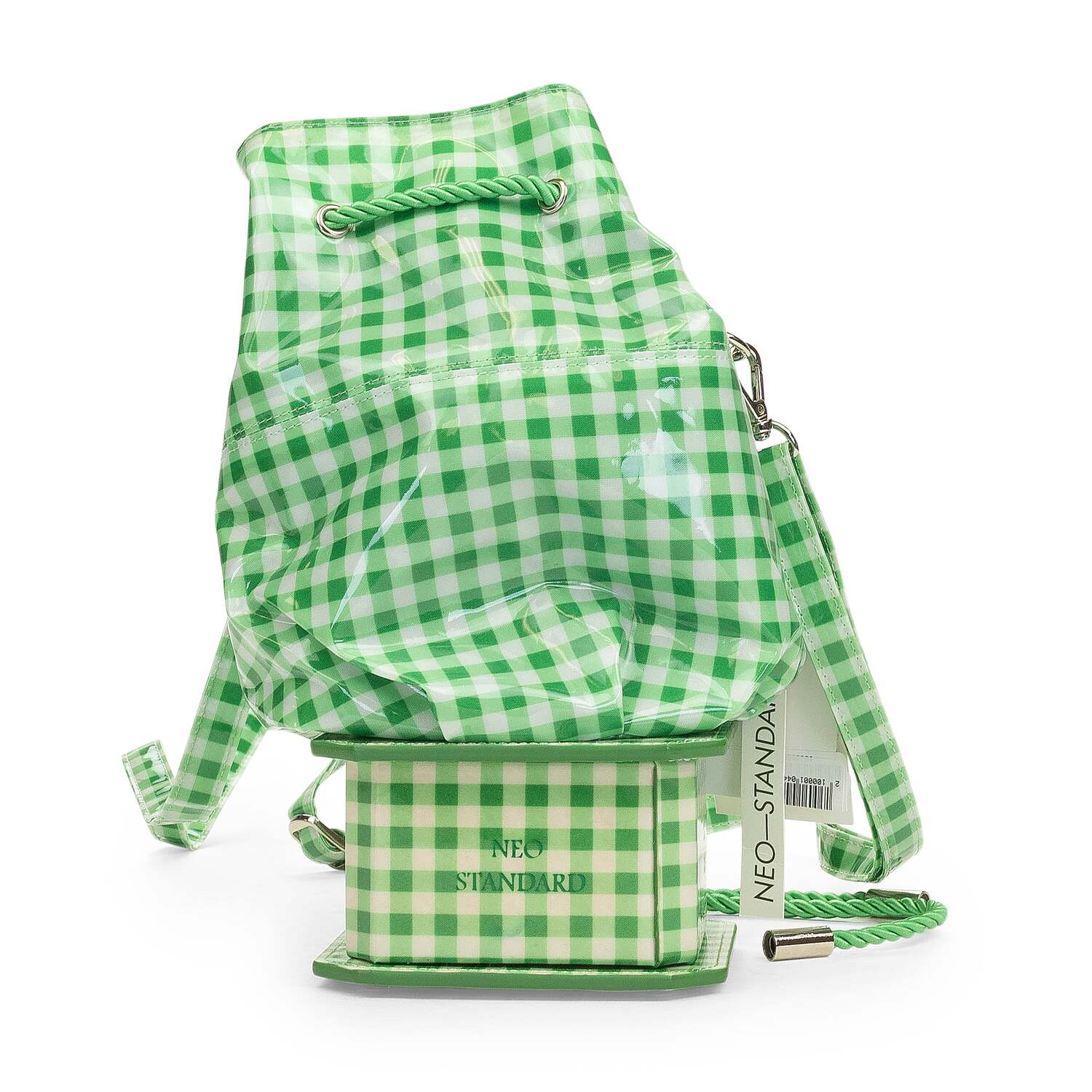 

Рюкзак Gingham Statue зеленый Kijun