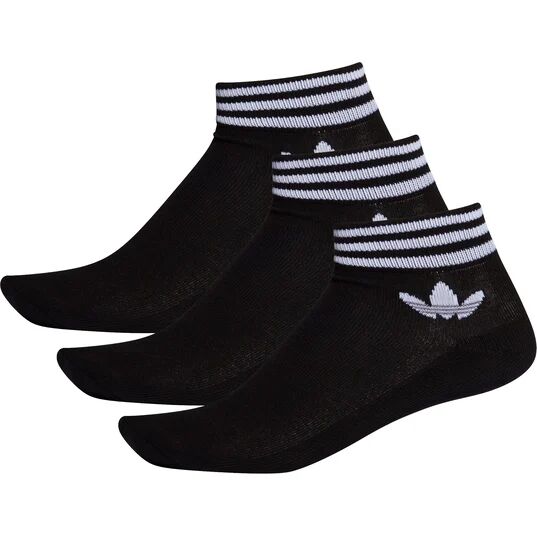 

Носки Trefoil Ankle adidas, черно-белый