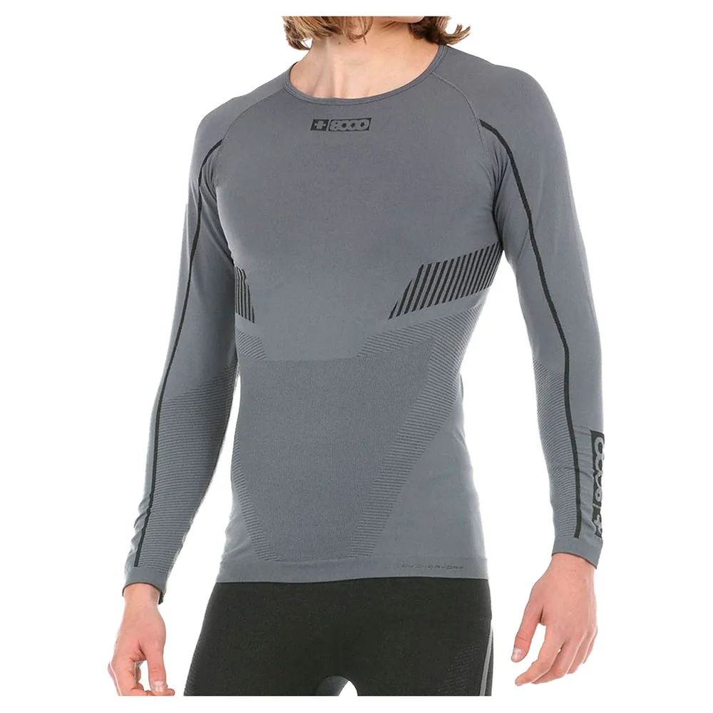 

Футболка +8000 Cortona 24i long sleeve, серый