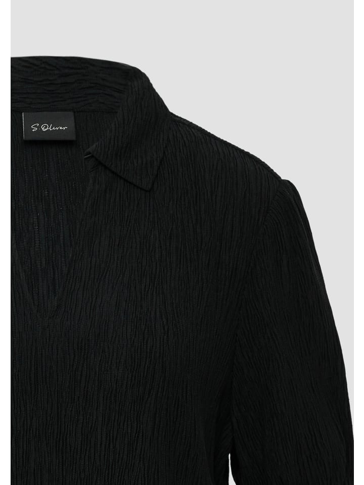 

Блузка s.Oliver BLACK LABEL, черный
