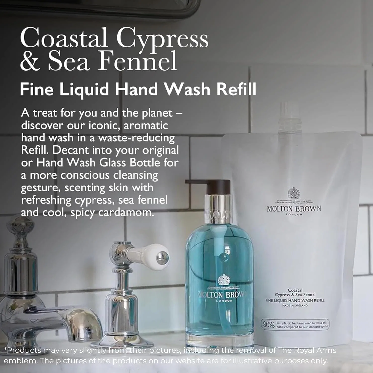 Запасной блок жидкого мыла Molton Brown Coastal Cypress & Sea Fennel, 400 мл Molton Brown — фото 3