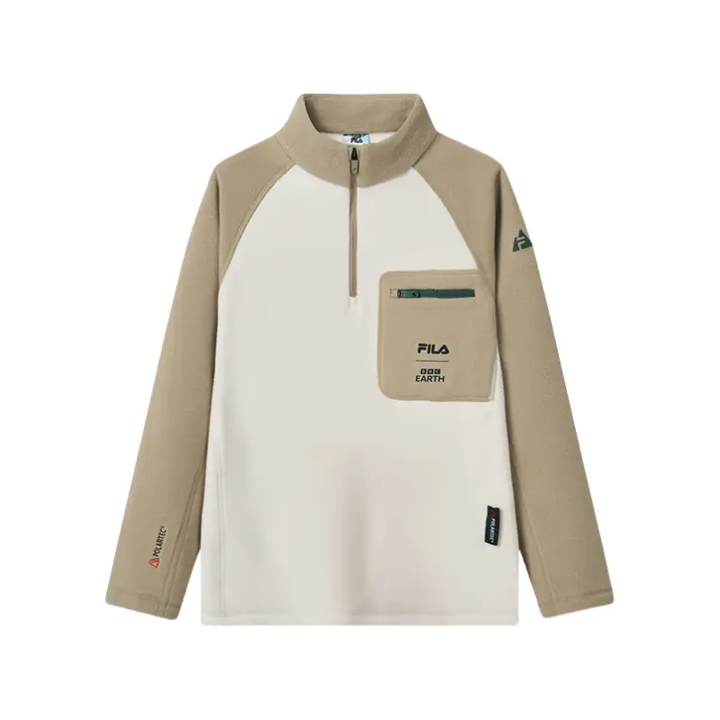 

FILA KIDS Толстовка BBC Earth FW24 серый пшеничный для подростков