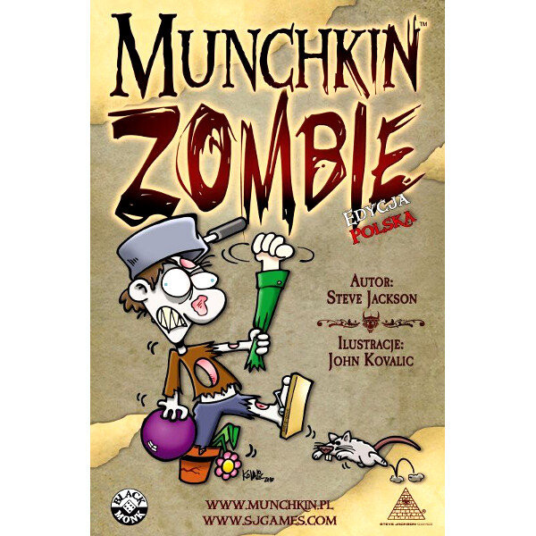 

Манчкин Зомби, карточная игра, (польское издание) Munchkin