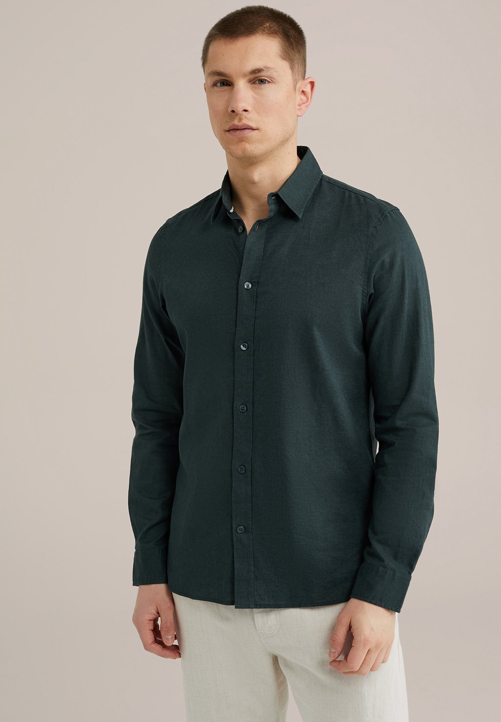 

Рубашка THE LINEN WE Fashion, цвет Moss Green