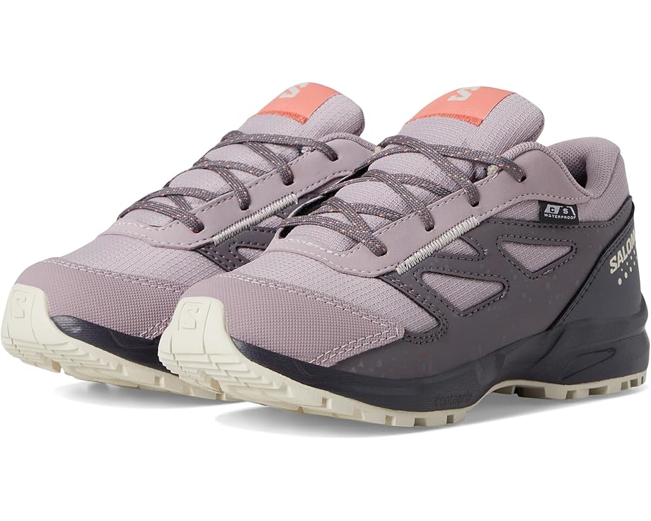 

Походные ботинки Salomon Kids Outway Climasalomon Waterproof, цвет Nirvana/Nine Iron/Rainy Day