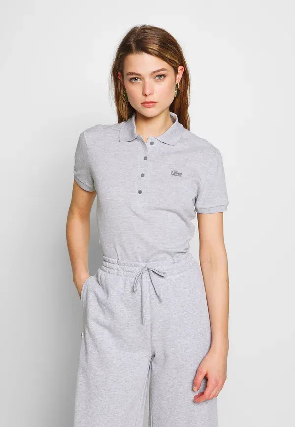 Поло Lacoste Pf5462, серебристый шиншилловый