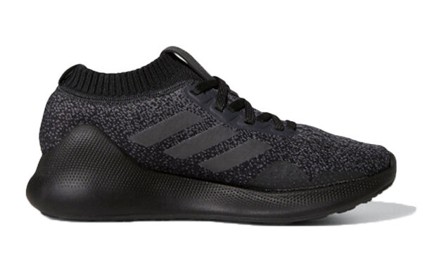 Кроссовки purebounce j трикотажные низкие повседневные Adidas, черный — фото 2