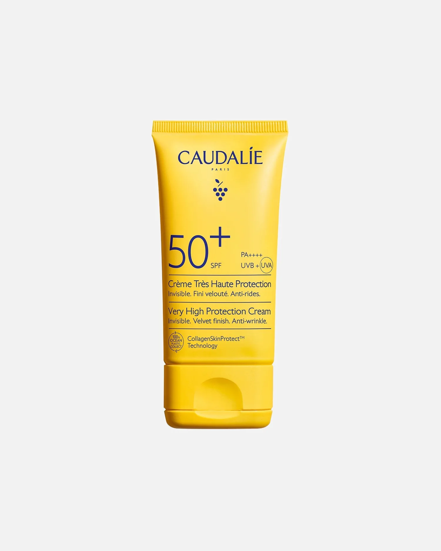 Солнцезащитный крем Vinosun Protect, очень высокая степень защиты SPF 50+. Caudalie, 50 мл