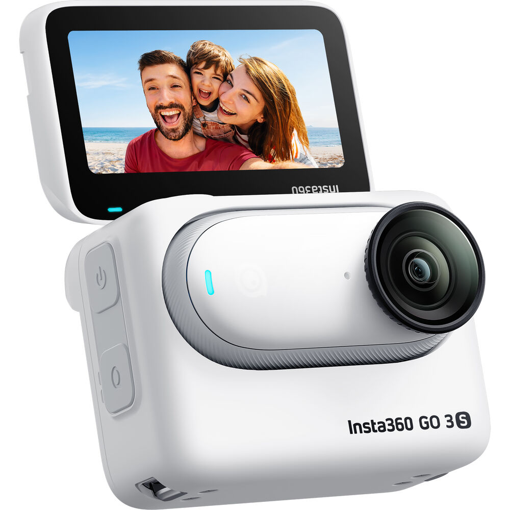 

Стандартный комплект экшн-камеры Insta360 GO 3S (64 ГБ, Arctic White)