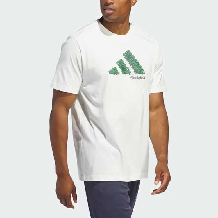 Футболка Court Therapy для мужчин, белая Adidas, белый — фото 4