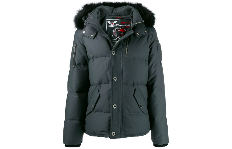 

Moose Knuckles Куртка с искусственным мехом, Green