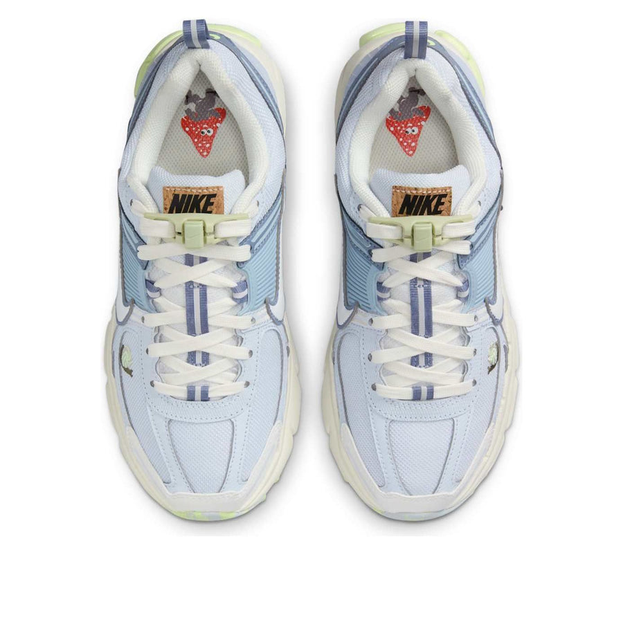 Кроссовки (GS) Nike Air Zoom Vomero 5 'Light Armory Blue Ashen Slate Volt', синий — фото 4