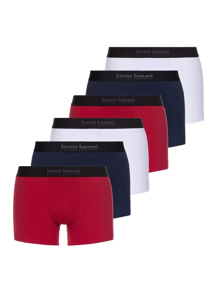 

Трусы Bruno Banani Retro Short / Pant Energy, цвет Rot/Navy/Weiß