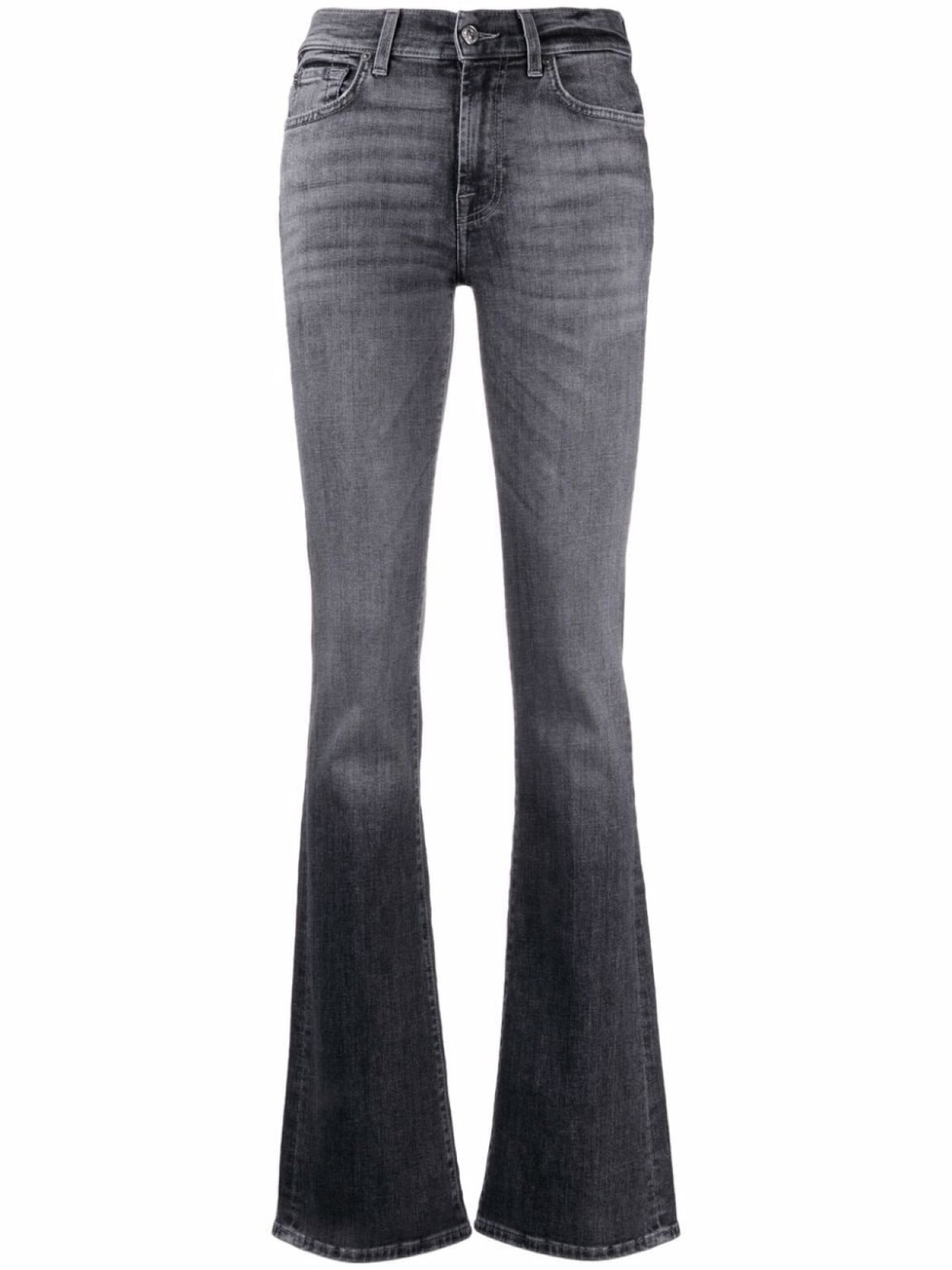 

7 For All Mankind узкие джинсы, серый