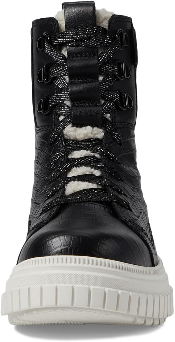 Ботинки женские SOREL ONA AVE Boot Lace Lux водонепроницаемые из искусственного материала, черный — фото 2
