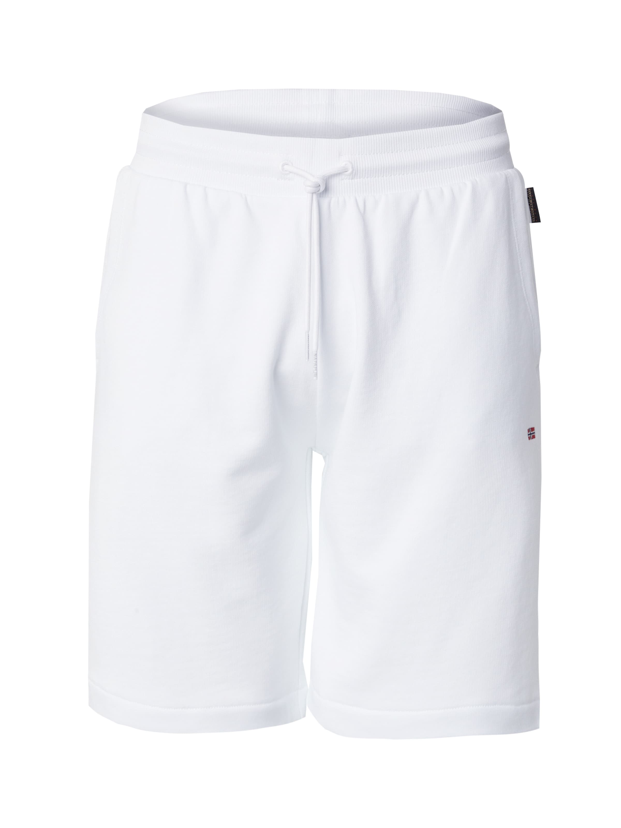 

NAPAPIJRI Шорты Regular 'NALIS' в белом цвете